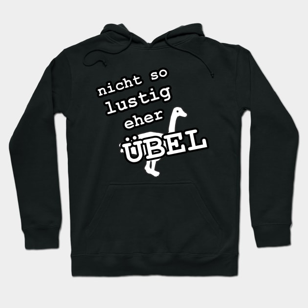 Nicht so Lustig Party Sauf Spruch Betrunken Hoodie by FindYourFavouriteDesign